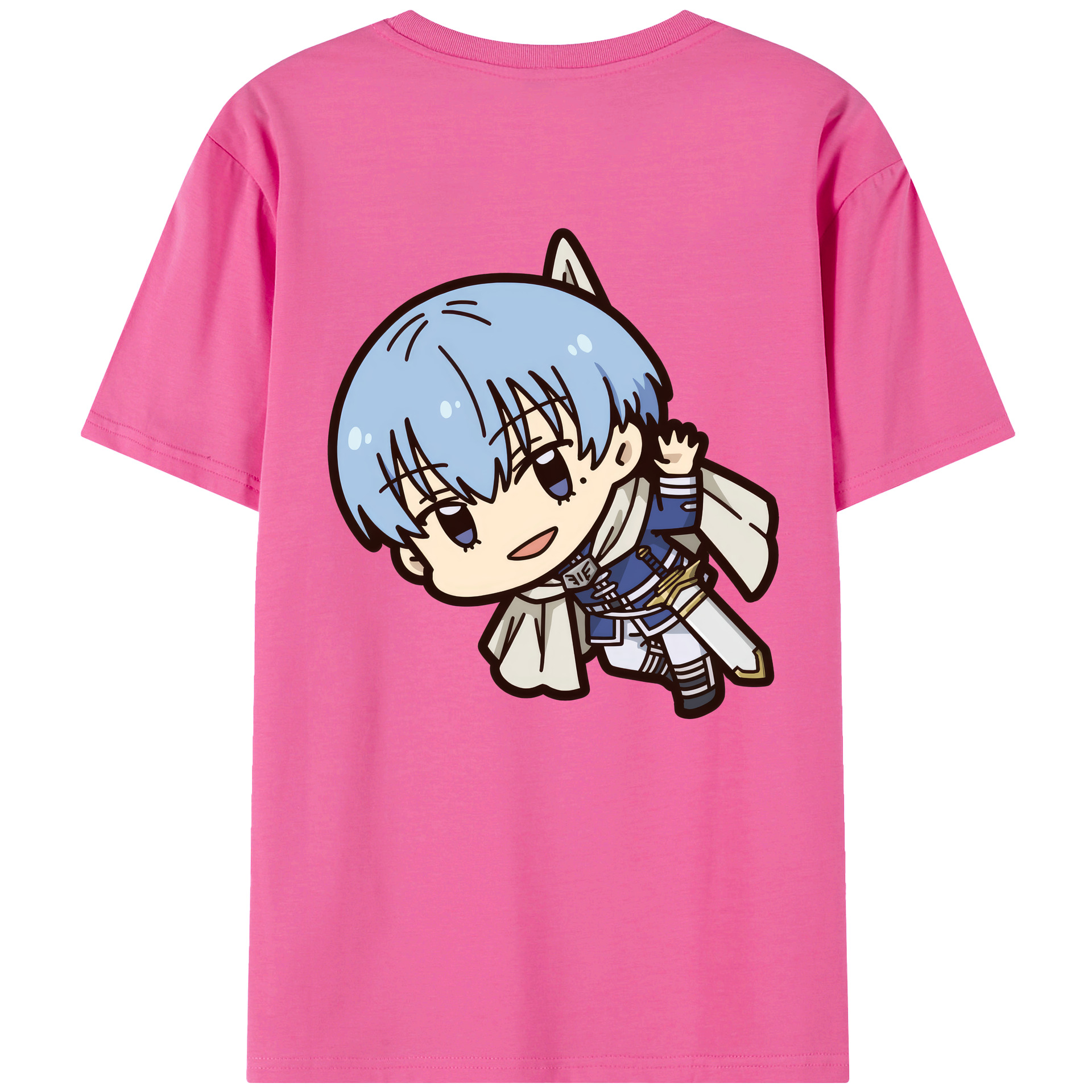 （画像用） 葬送のフリーレン Frieren レディース半袖Tシャツ(バックプリント)